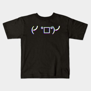 Kaomoji -Angry Flip Kids T-Shirt